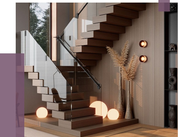 Изготовление и монтаж лестниц в Реже от 93101 руб. | ПРОЛЁТ-Реж