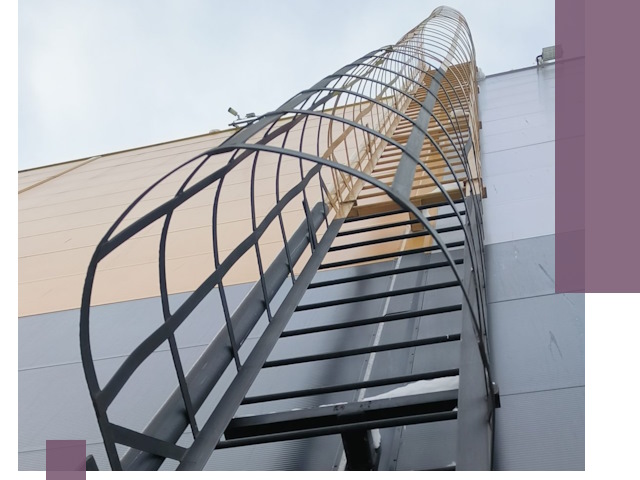 Изготовление и монтаж пожарных лестниц в Реже профессионально