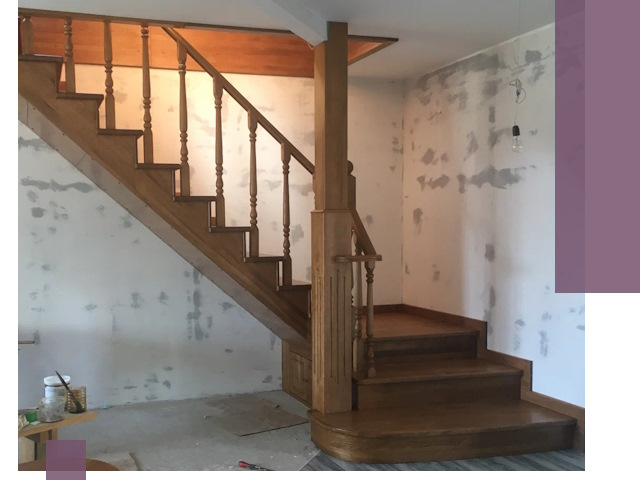 Ремонт деревянных лестниц в Реже: быстро и качественно