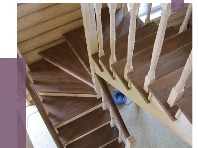 Реставрация деревянных лестниц в Реже от 4600 руб.