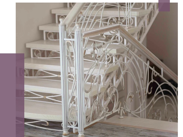 Изготовление кованых лестниц на заказ в Реже от 93101 руб. | ПРОЛЁТ-Реж