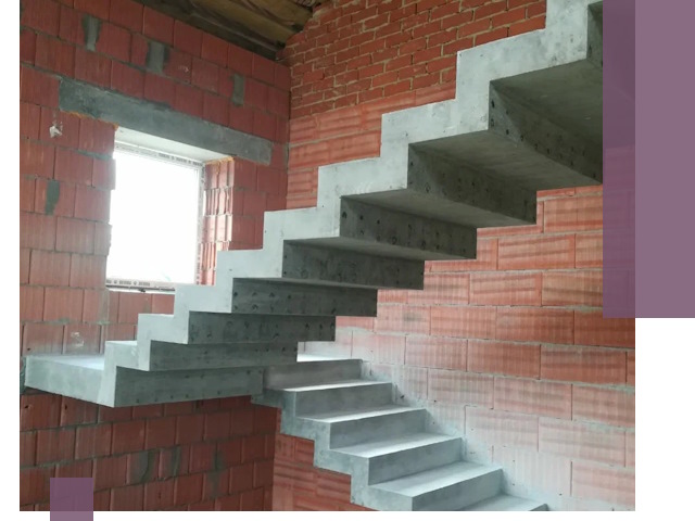 Бетонные лестницы под ключ в Реже: монтаж, демонтаж, ремонт