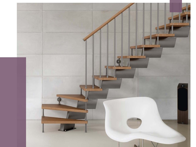 Монтаж модульных лестниц в Реже от 6791 руб. 