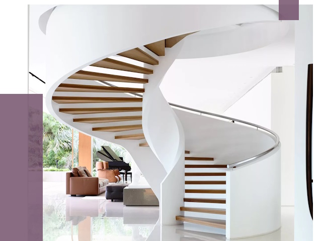 Винтовые лестницы в Реже под ключ от 52027 руб. | ПРОЛЁТ-Реж