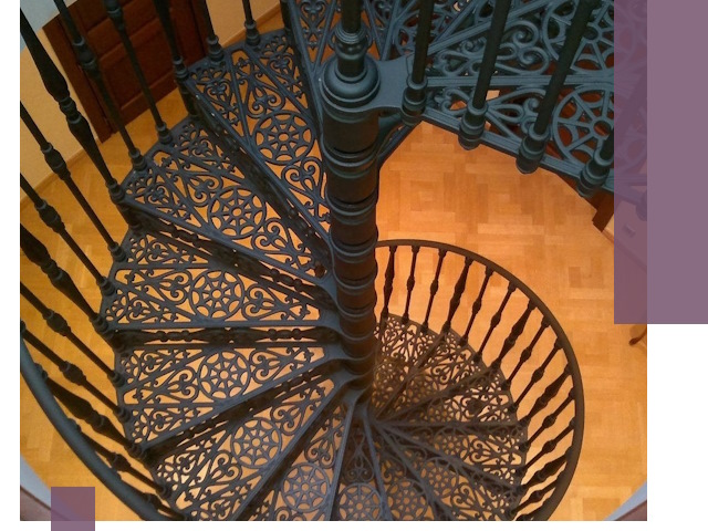 Винтовые лестницы под ключ в Реже: производство и монтаж