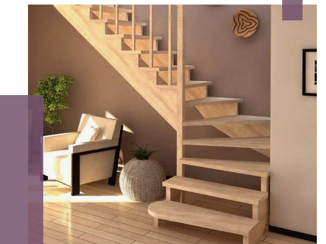 Изготовление Г-образных лестниц в Реже от 20263 руб. 