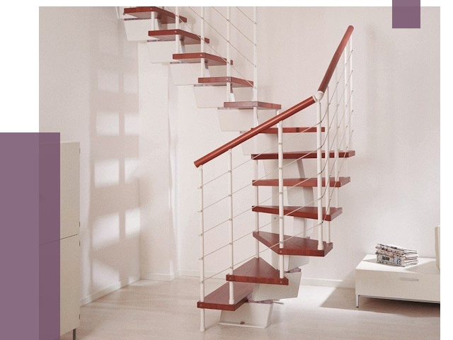Изготовление лестниц на больцах в Реже от 10405 руб. | ПРОЛЁТ-Реж