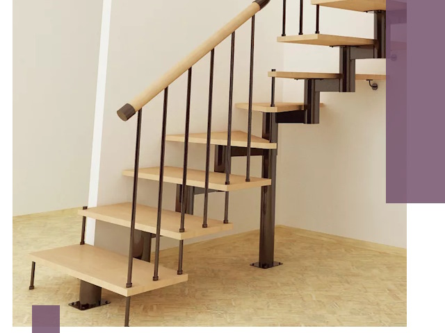 Монтаж лестниц на больцах в Реже — быстро и надежно