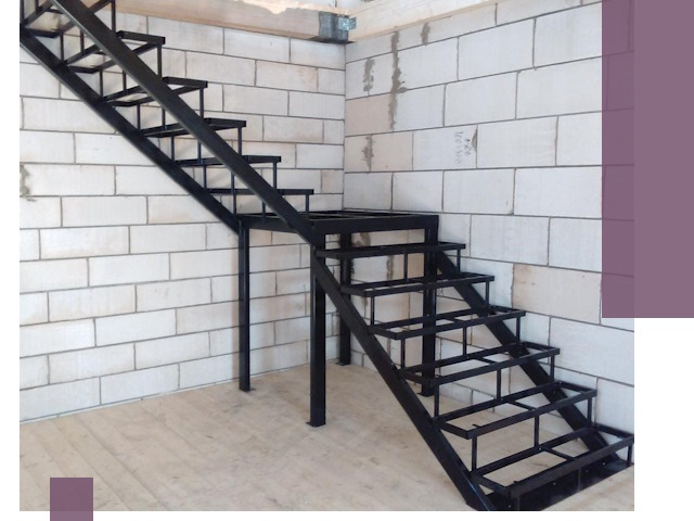 Лестницы на металлокаркасе под ключ в Реже — изготовление и монтаж