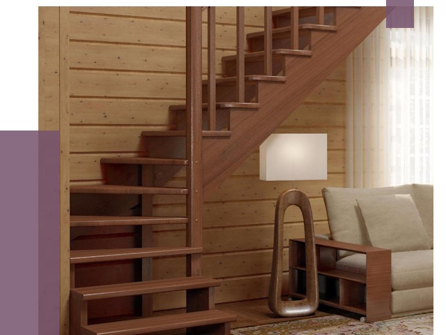 Лестницы эконом класса в Реже от 19551 руб. бюджетные решения