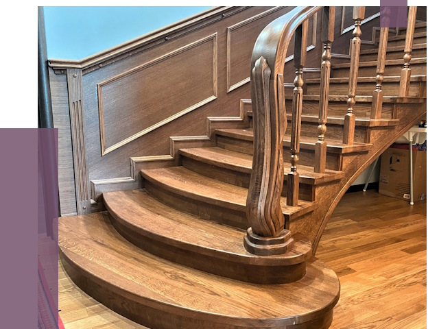 Дубовые лестницы под ключ в Реже от 188939 руб. — ПРОЛЁТ-Реж