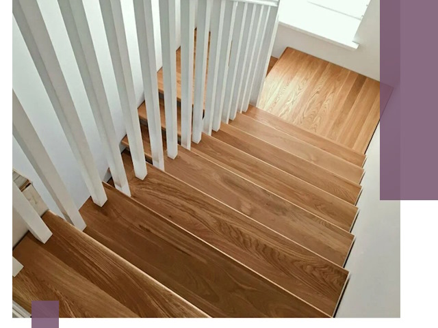 Лестницы из бука в Реже: изготовление, монтаж и демонтаж