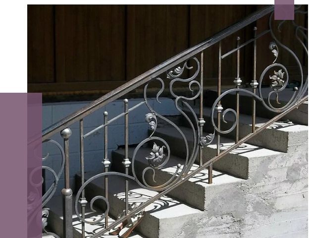 Кованые перила в Реже от 9310 руб. под ключ — качество от ПРОЛЁТ-Реж
