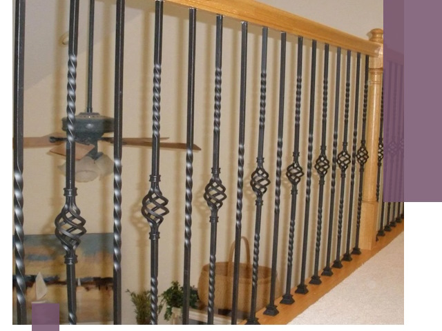 Изготовление и монтаж кованных перил в Реже под ключ