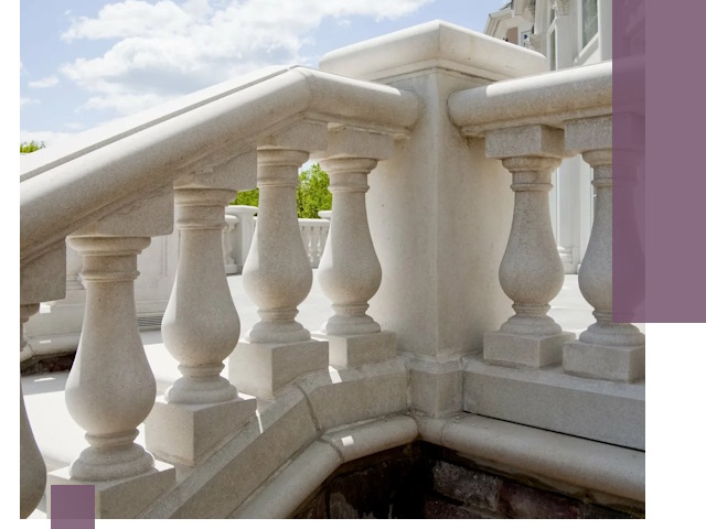 Балюстрады из металла и камня под ключ в Реже