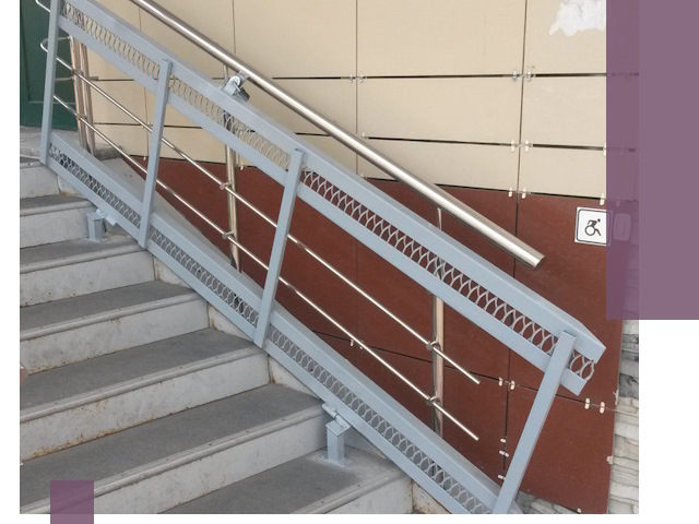 Изготовление откидных пандусов под ключ в Реже