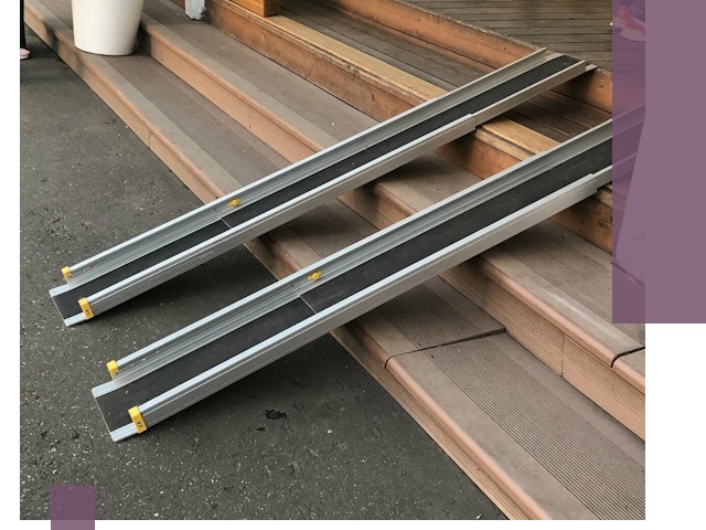 Телескопические пандусы под ключ в Реже — изготовление и монтаж