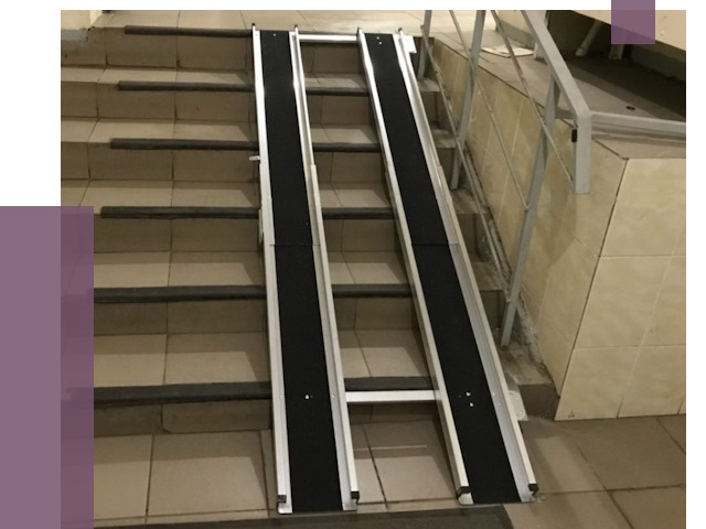 Установка пандуса в подъезд в Реже от 8543 руб. под ключ | ПРОЛЁТ-Реж