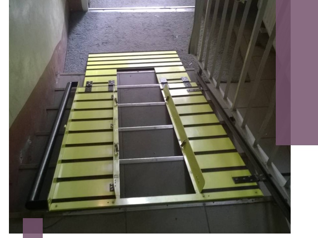 Профессиональный монтаж пандуса в подъезд в Реже