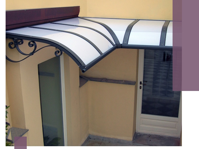 Монтаж козырьков любой сложности в Реже под ключ