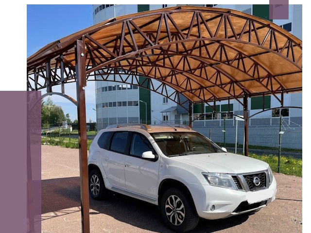 Недорогие навесы в Реже от 46003 руб. | ПРОЛЁТ-Реж