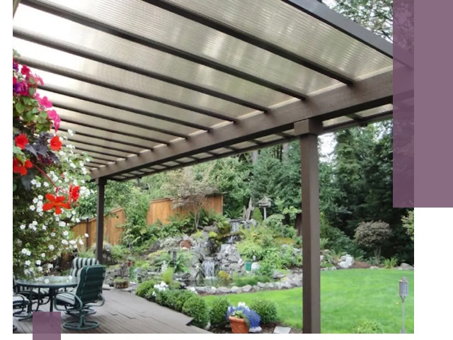 Навесы из поликарбоната под ключ в Реже быстро и надёжно