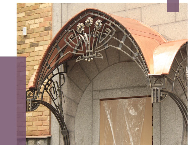 Арочные козырьки в Реже от 15608 руб. 