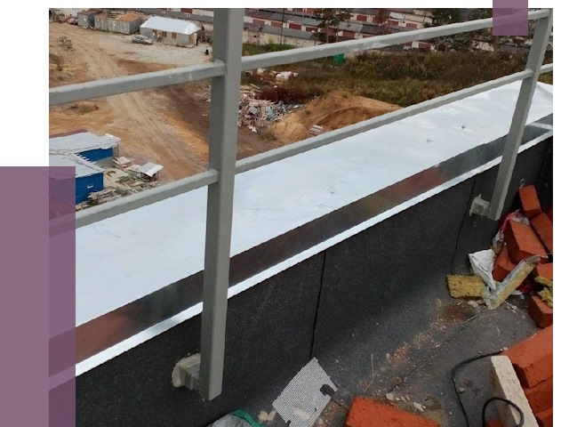 Монтаж парапетов в Реже от 4600 руб.  | ПРОЛЁТ-Реж