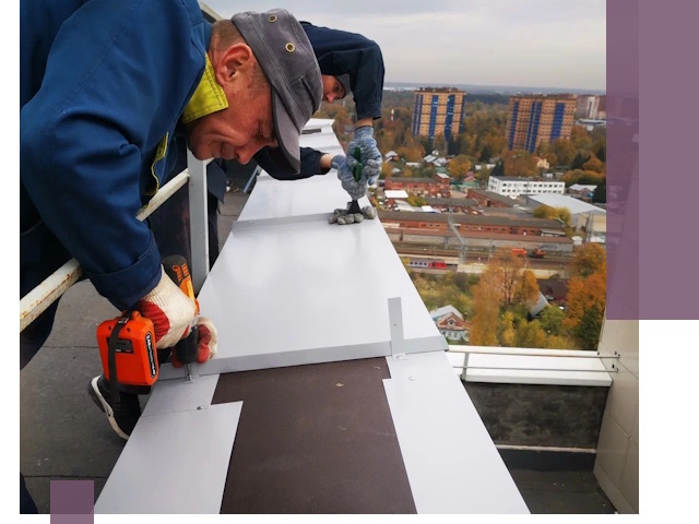 Монтаж парапетов в Реже — установка прочных металлических ограждений