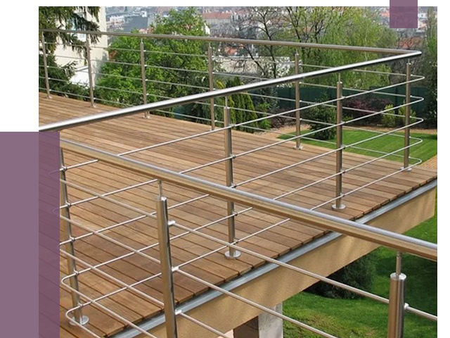 Алюминиевые парапеты в Реже под ключ от 8324 руб. 