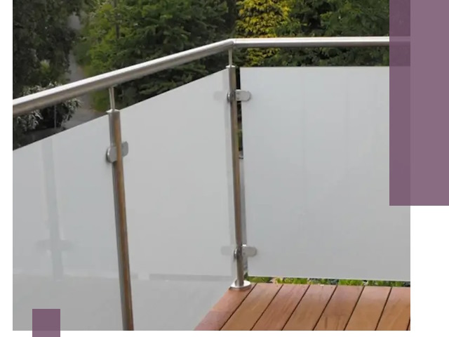 Алюминиевые парапеты для балконов и террас в Реже