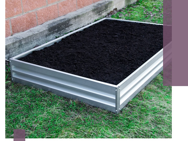 Металлические бордюры для грядок в Реже: прочность и аккуратность