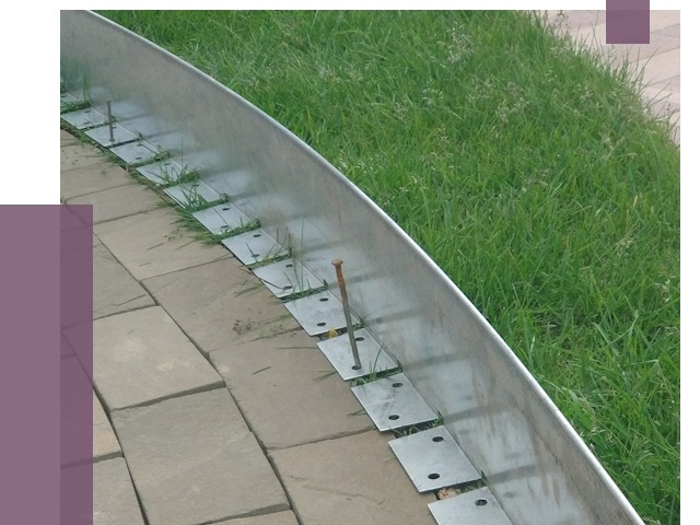 Металлические бордюры для тротуаров в Реже от 9310 руб.