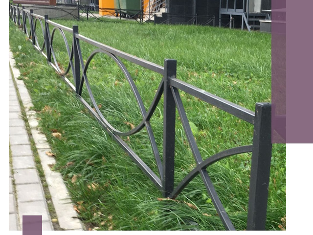 Газонные ограждения из металла в Реже — монтаж и продажа