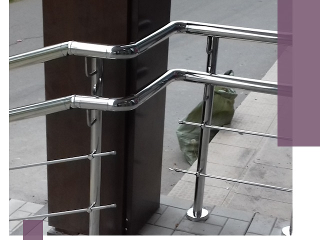 Монтаж поручней из нержавеющей стали в Реже качественно и быстро